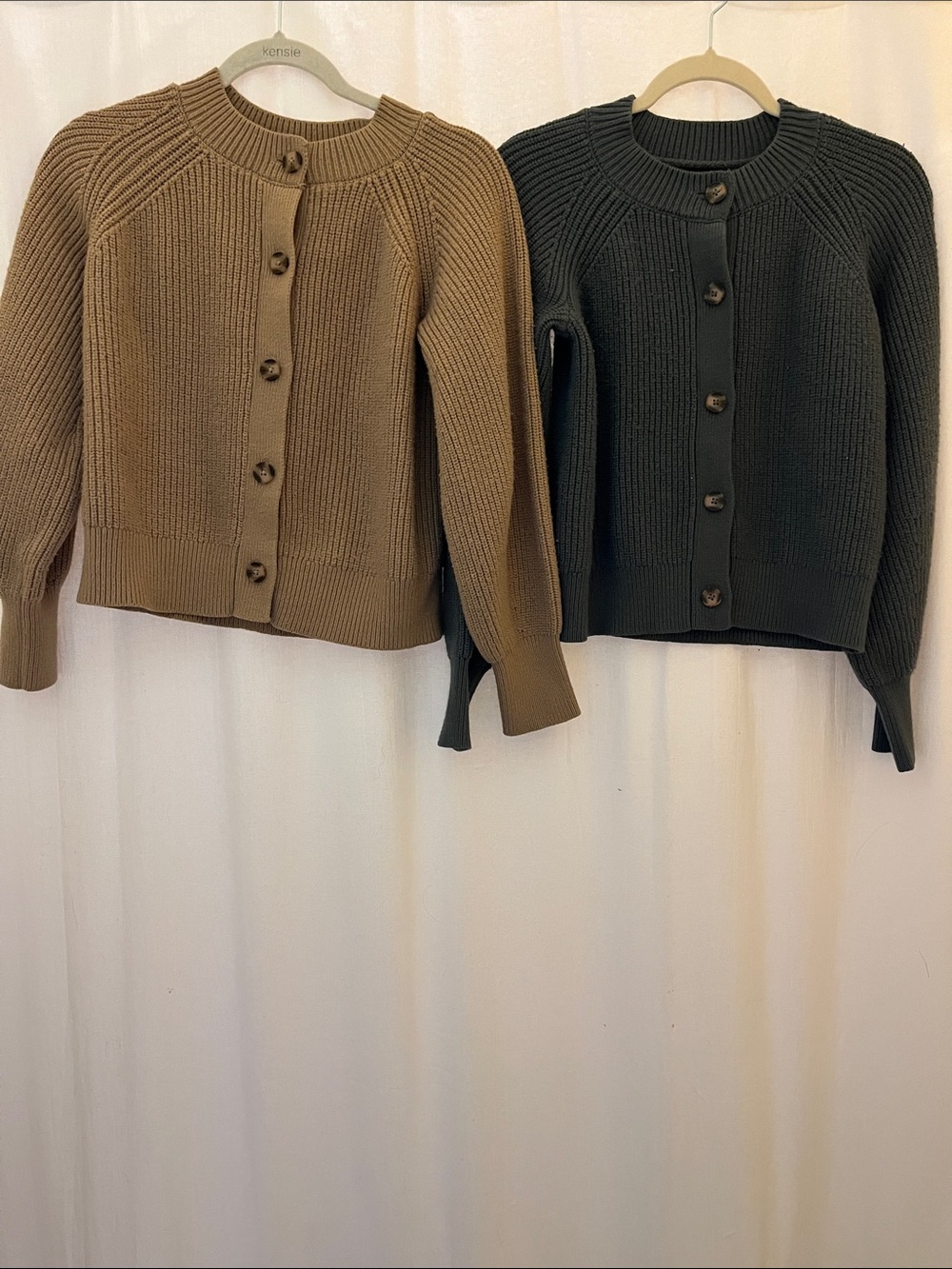 Set of 2 Banana Republic Button-Down Cropped Cardigans size Medium